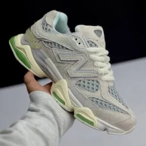 کتونی نیوبالانس ۹۰۶۰ طوسی سبز New Balance 9060 Grey Green کتونی نیوبالانس ۹۰۶۰ طوسی سبز New Balance 9060 Grey Green