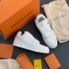 کفش لویی ویتون ترینر سوپر مستر تمام سفید Louis Vuitton Trainer Super Master Triple White