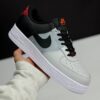 نایک ایر فورس وان مشکی طوسی Nike Air Force 1 Black Grey نایک ایر فورس وان مشکی طوسی Nike Air Force 1 Black Grey