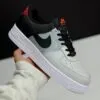 نایک ایر فورس وان مشکی طوسی Nike Air Force 1 Black Grey نایک ایر فورس وان مشکی طوسی Nike Air Force 1 Black Grey