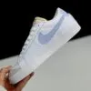 کفش نایک بلیزر لو سفید آبی Nike Blazer Low White Blue کفش نایک بلیزر لو سفید آبی Nike Blazer Low White Blue - تصویر 2
