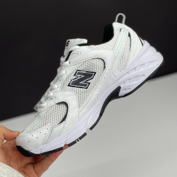 نیو بالانس 530 سفید مشکی  New Balance 530 White Black