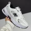 نیو بالانس 530 سفید مشکی New Balance 530 White Black