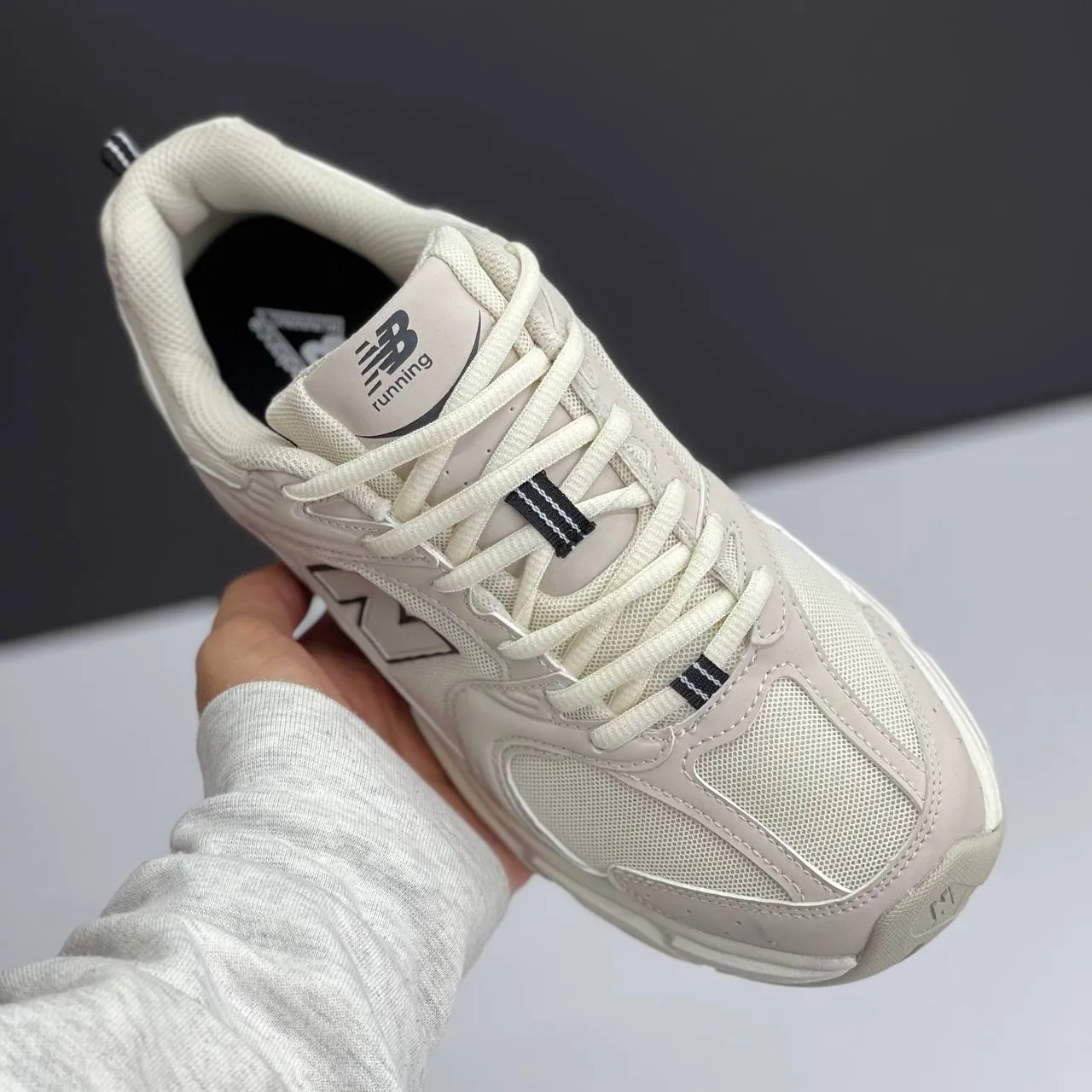 نیو بالانس 530 کرم New Balance 530 Cream - تصویر 4