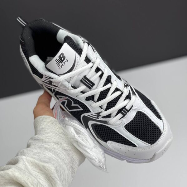 نیو بالانس 530 سفید مشکی  New Balance 530 White Black