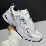 نیو بالانس 530 سفید سورمه‌ای  New Balance 530 White Navy