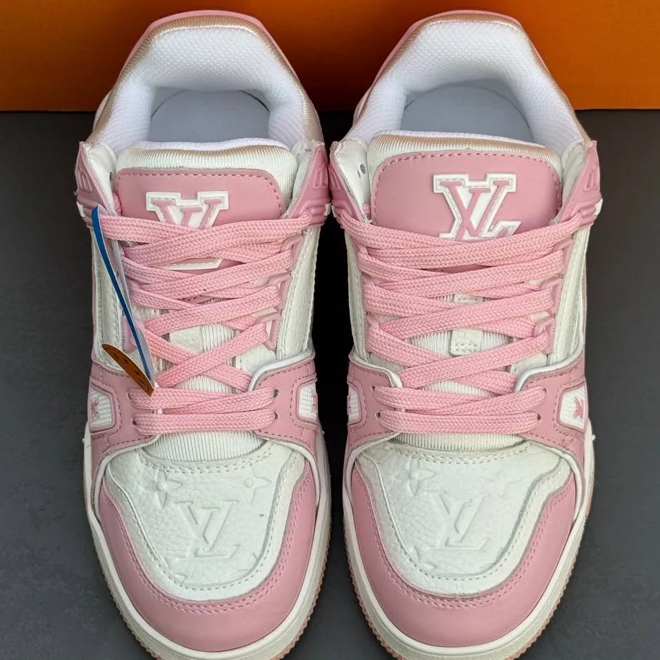 کفش لویی ویتون سوپر مستر صورتی Louis Vuitton Super Master Pink - تصویر 4