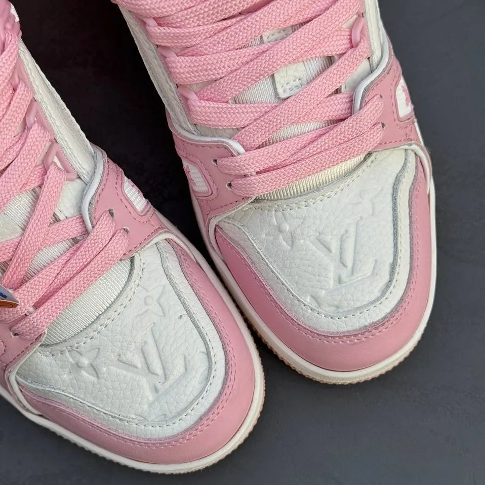 کفش لویی ویتون سوپر مستر صورتی Louis Vuitton Super Master Pink - تصویر 3
