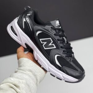 نیو بالانس 530 مشکی سفید  New Balance 530 Black White