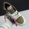 کفش نایک ایر جردن وان لو تراویس اسکات مدیوم الیو Nike Air Jordan 1 Low Travis Scott Medium Olive - تصویر 4