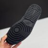 کفش نایک ایر جردن وان لو تراویس اسکات مشکی طوسی چرمی  Nike Air Jordan 1 Low Travis Scott Black Grey Leather