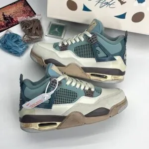 کفش نایک ایر جردن فور رترو اسنورلکس کاستوم ( مسترکوالتی ) Jordan 4 Retro Snorlax Custom کفش نایک ایر جردن فور رترو اسنورلکس کاستوم ( مسترکوالتی ) Jordan 4 Retro Snorlax Custom