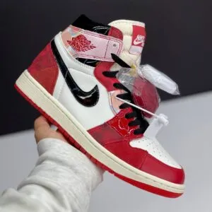 کفش نایک ایر جردن وان ساقدار اسپایدرمن Nike Air Jordan 1 High Spider-Man