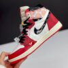 کفش نایک ایر جردن وان ساقدار اسپایدرمن  Nike Air Jordan 1 High Spider-Man