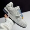 لویی ویتون ترینر طوسی Louis Vuitton Trainer Grey