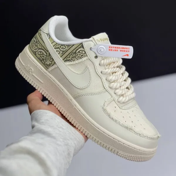 نایک ایر فورس وان بیگ بنگ کرم Nike Air Force 1 Big Bang Cream نایک ایر فورس وان بیگ بنگ کرم Nike Air Force 1 Big Bang Cream