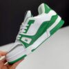 کفش لویی ویتون نایک سفید سبز Louis Vuitton x Nike White Green کفش لویی ویتون نایک سفید سبز Louis Vuitton x Nike White Green