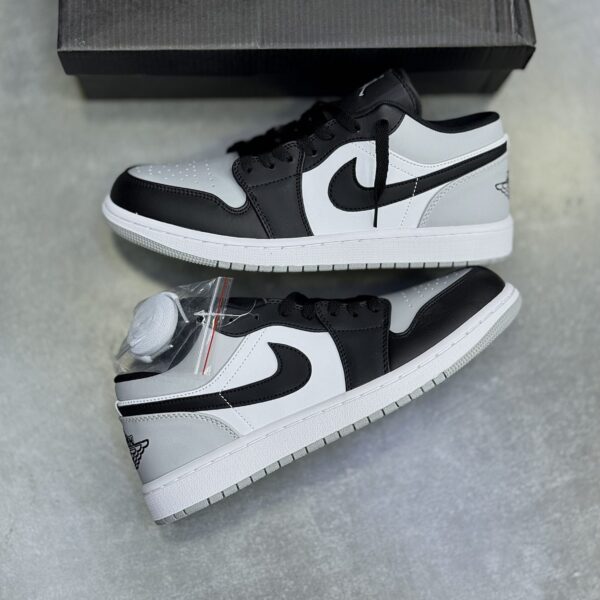 کفش نایک ایر جردن وان لو مشکی طوسی شادوو Nike Air Jordan 1 Low Shadow کفش نایک ایر جردن وان لو مشکی طوسی شادوو Nike Air Jordan 1 Low Shadow