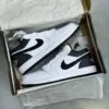 کفش نایک ایر جردن وان لو سفید طوسی Nike Air Jordan 1 Low White Grey کفش نایک ایر جردن وان لو سفید طوسی Nike Air Jordan 1 Low White Grey - تصویر 2