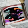 کفش نایک ایر جردن وان ساقدار لنگه به لنگه Nike Air Jordan 1 High Mismatch