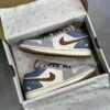 کفش نایک ایر جردن وان لو فانتوم دنیم Nike Air Jordan 1 Low Phantom Denim کفش نایک ایر جردن وان لو فانتوم دنیم Nike Air Jordan 1 Low Phantom Denim - تصویر 2