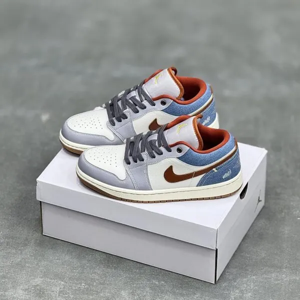 کفش نایک ایر جردن وان لو فانتوم دنیم Nike Air Jordan 1 Low Phantom Denim کفش نایک ایر جردن وان لو فانتوم دنیم Nike Air Jordan 1 Low Phantom Denim
