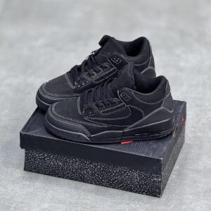 کفش نایک جردن۳ تراویس اسکات بلک کت Nike Air Jordan 3 Travis Scott Black Cat کفش نایک جردن۳ تراویس اسکات بلک کت Nike Air Jordan 3 Travis Scott Black Cat