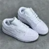 کفش نایک ایر جردن وان لو تمام سفید Nike Air Jordan 1 Low Triple White کفش نایک ایر جردن وان لو تمام سفید Nike Air Jordan 1 Low Triple White - تصویر 3