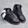 کفش نایک ایر جردن وان ساقدار ورنی بلکند Nike Air Jordan 1 High Patent Blackend - تصویر 2
