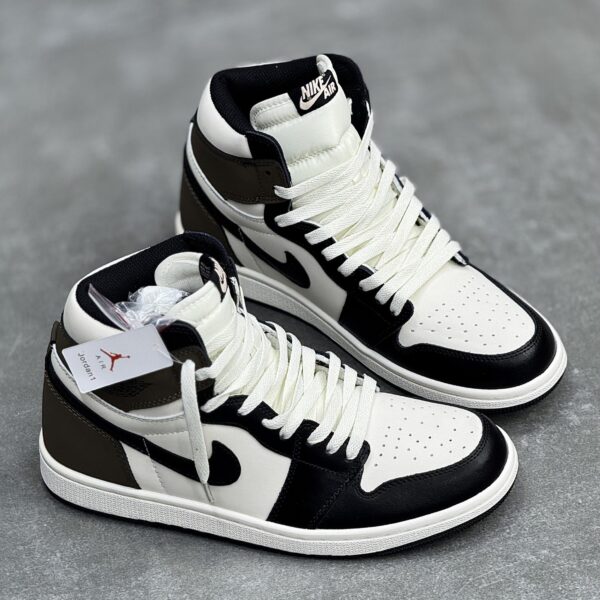 کفش نایک ایر جردن وان ساقدار دارک موکا Nike Air Jordan 1 High Dark Mocha