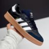 کفش آدیداس سامبا XL LG مشکی سفید Adidas Samba XL LG Black White