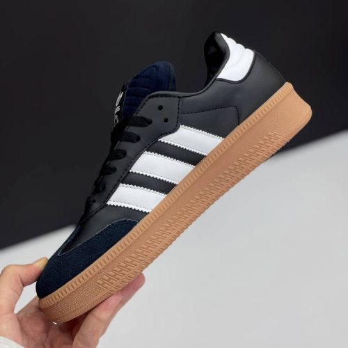 کفش آدیداس سامبا XL LG مشکی سفید Adidas Samba XL LG Black White