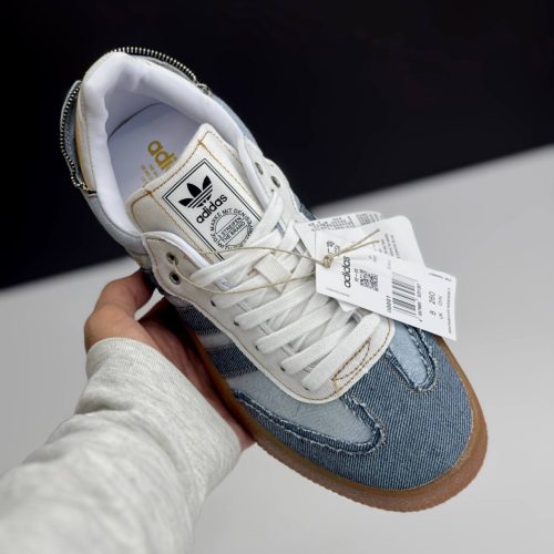 کفش آدیداس سامبا XL LG آبی Adidas Samba XL LG Blue کفش آدیداس سامبا XL LG آبی Adidas Samba XL LG Blue