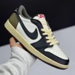 کفش نایک ایر جردن ۱ لو دارک موکا  Nike Air Jordan 1 Low Dark Mocha