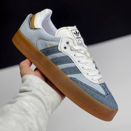 کفش آدیداس سامبا XL LG آبی Adidas Samba XL LG Blue کفش آدیداس سامبا XL LG آبی Adidas Samba XL LG Blue