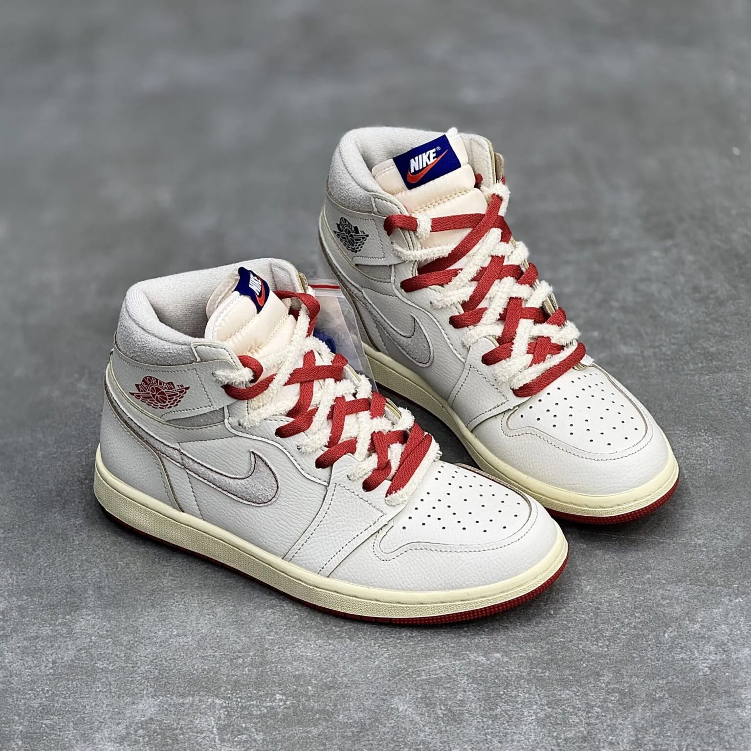 کفش نایک ایر جردن وان ساقدار دوبندی Nike Air Jordan 1 High Double Lace - تصویر 3
