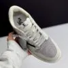 کفش نایک ایر جردن وان لو تراویس اسکات لویی ویتون کرم قهوه‌ای Nike Air Jordan 1 Low Travis Scott Louis Vuitton Brown - تصویر 4