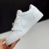 کفش نایک ایر جردن وان لو تراویس اسکات وایت پارتی Nike Air Jordan 1 Low Travis Scott White Party - تصویر 2