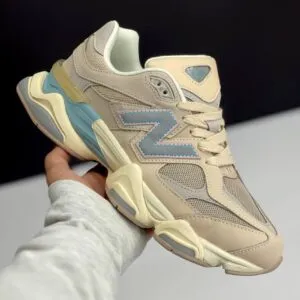 کتونی نیوبالانس ۹۰۶۰ کرم آبی New Balance 9060 Cream Blue کتونی نیوبالانس ۹۰۶۰ کرم آبی New Balance 9060 Cream Blue