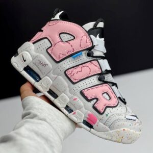 کفش نایک ایر مور آپتمپو کرم صورتی Nike Air More Uptempo Cream Pink کفش نایک ایر مور آپتمپو کرم صورتی Nike Air More Uptempo Cream Pink