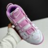 کفش نایک ایر مور آپتمپو سفید صورتی Nike Air More Uptempo Pink White
