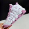 کفش نایک ایر مور آپتمپو سفید صورتی Nike Air More Uptempo Pink White
