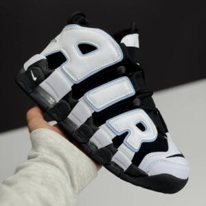کفش نایک ایر مور آپتمپو مشکی سفید Nike Air More Uptempo Black White کفش نایک ایر مور آپتمپو مشکی سفید Nike Air More Uptempo Black White