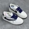 کفش نایک ایر جردن وان لو تراویس اسکات گوچی سفید سرمه ای Nike Air Jordan 1 Low Travis Scott Gucci White Navy - تصویر 3