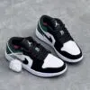 کفش نایک ایر جردن وان لو سبز مشکی Nike Air Jordan 1 Low Green Black کفش نایک ایر جردن وان لو سبز مشکی Nike Air Jordan 1 Low Green Black - تصویر 2