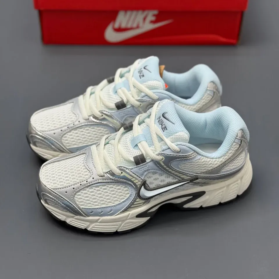 کفش نایک وی فایو کی ران آبی نقره ای Nike V5K Run Blue Silver - تصویر 5