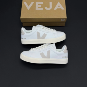 کفش وجا کامپو سفید کرم Veja Campo White Cream کفش وجا کامپو سفید کرم Veja Campo White Cream