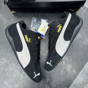 کفش پوما اسپید کت مشکی سفید Puma Speedcat Black White کفش پوما اسپید کت مشکی سفید Puma Speedcat Black White