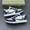 کفش نایک تراویس اسکات گوچی سفید سرمهای Nike Travis Scott Gucci White Navy کفش نایک تراویس اسکات گوچی سفید سرمهای Nike Travis Scott Gucci White Navy