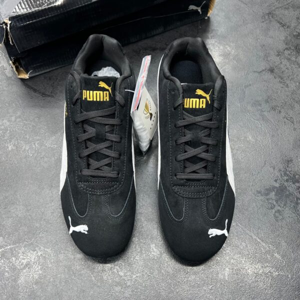 کفش پوما اسپید کت مشکی سفید Puma Speedcat Black White کفش پوما اسپید کت مشکی سفید Puma Speedcat Black White